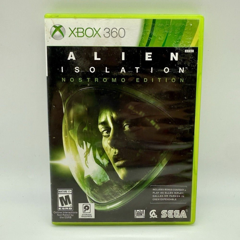 Alien: Isolation (Microsoft Xbox 360, 2014) Both‎ Disc's No Manual Tested